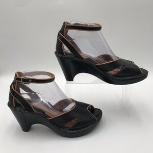Women’s Born Peep-Toe Ankle Strap Heels